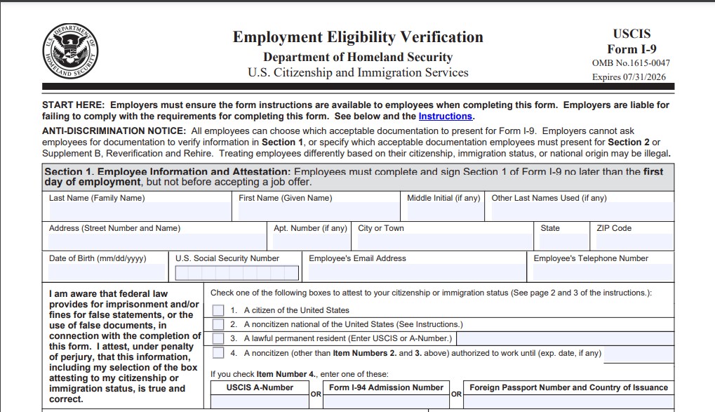 Updated Form I-9: What’s Changed in 2023?